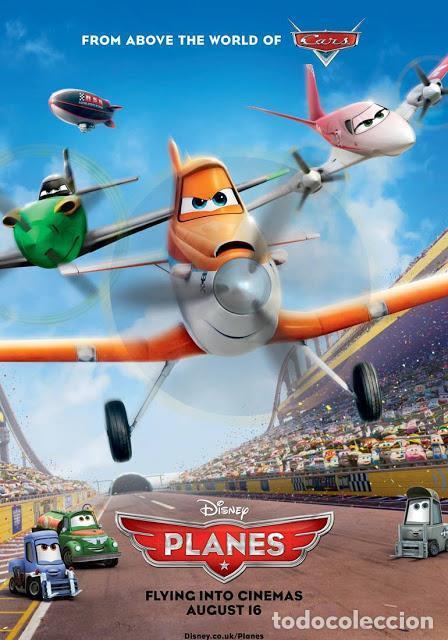 Cine: Tr&aacute;iler pel&iacute;cula cine 35mm Aviones (Disney's planes) de Klay Hall versi&oacute;n Solo en cines