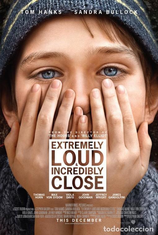 Cine: Tr&aacute;iler pel&iacute;cula cine 35mm Tan fuerte, tan cerca (Extremely loud and incredibly close) con Tom Hanks