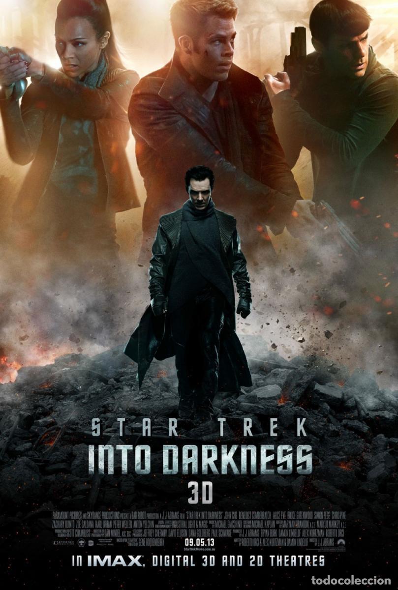 Cine: Tr&aacute;iler pel&iacute;cula cine 35mm Star Trek: En la oscuridad (Star Trek Into Darkness) con Chris Pine