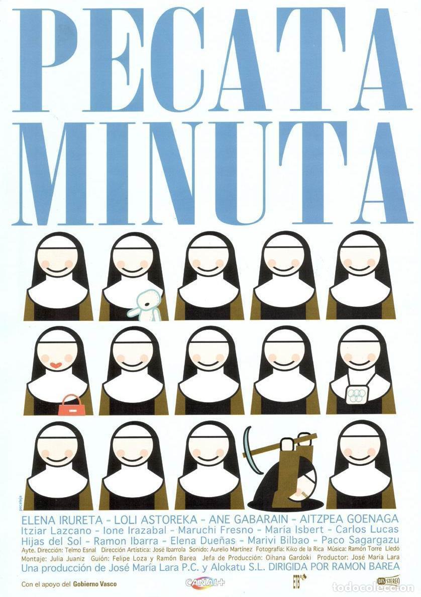 Cine: Tr&aacute;iler pel&iacute;cula cine 35mm Pecata minuta c/ Elena Irureta, Mariv&iacute; Bilbao, Mar&iacute;a Isbert, Ram&oacute;n Ibarra