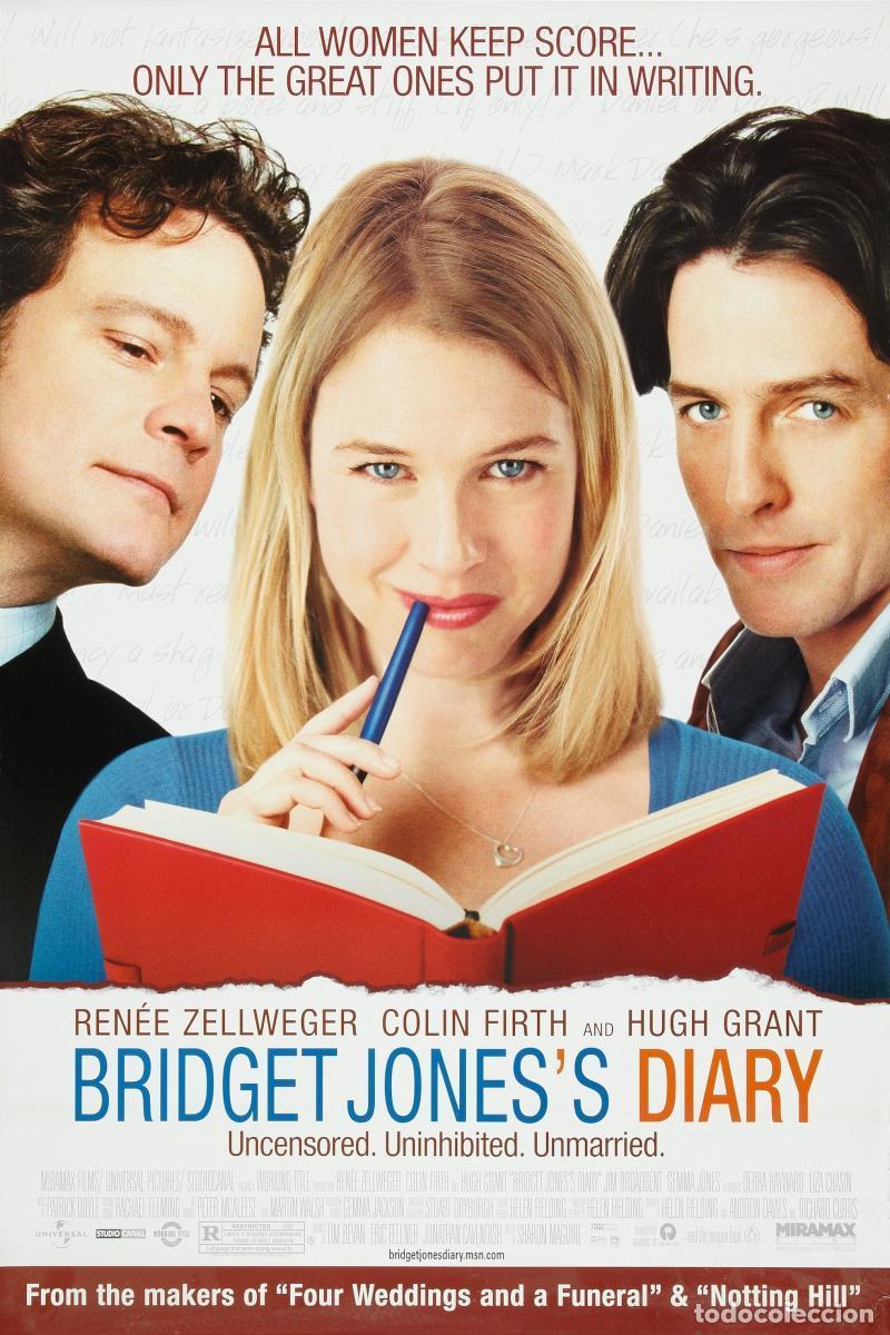 Cine: Tr&aacute;iler pel&iacute;cula cine 35mm El diario de Bridget Jones (Bridget Jones's Diary) con Ren&eacute;e Zellweger