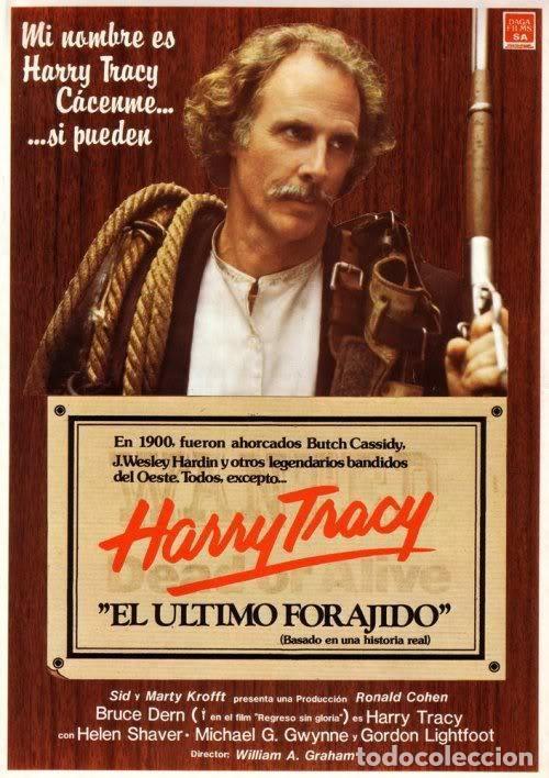Cine: Tr&aacute;iler pel&iacute;cula cine 35mm Harry Tracy, el &uacute;ltimo forajido (Harry Tracy, Desperado) con Bruce Dern