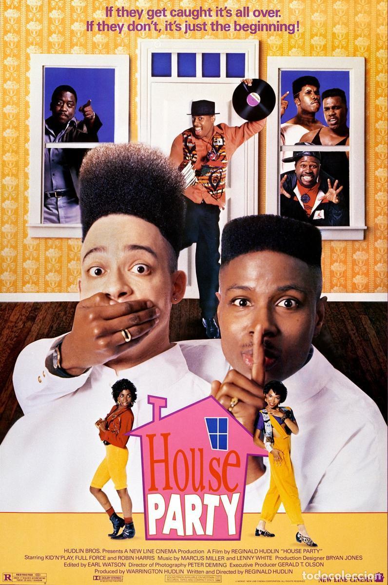 Cine: Tr&aacute;iler pel&iacute;cula cine 35mm House Party con Christopher Reid, Robin Harris, Martin Lawrence