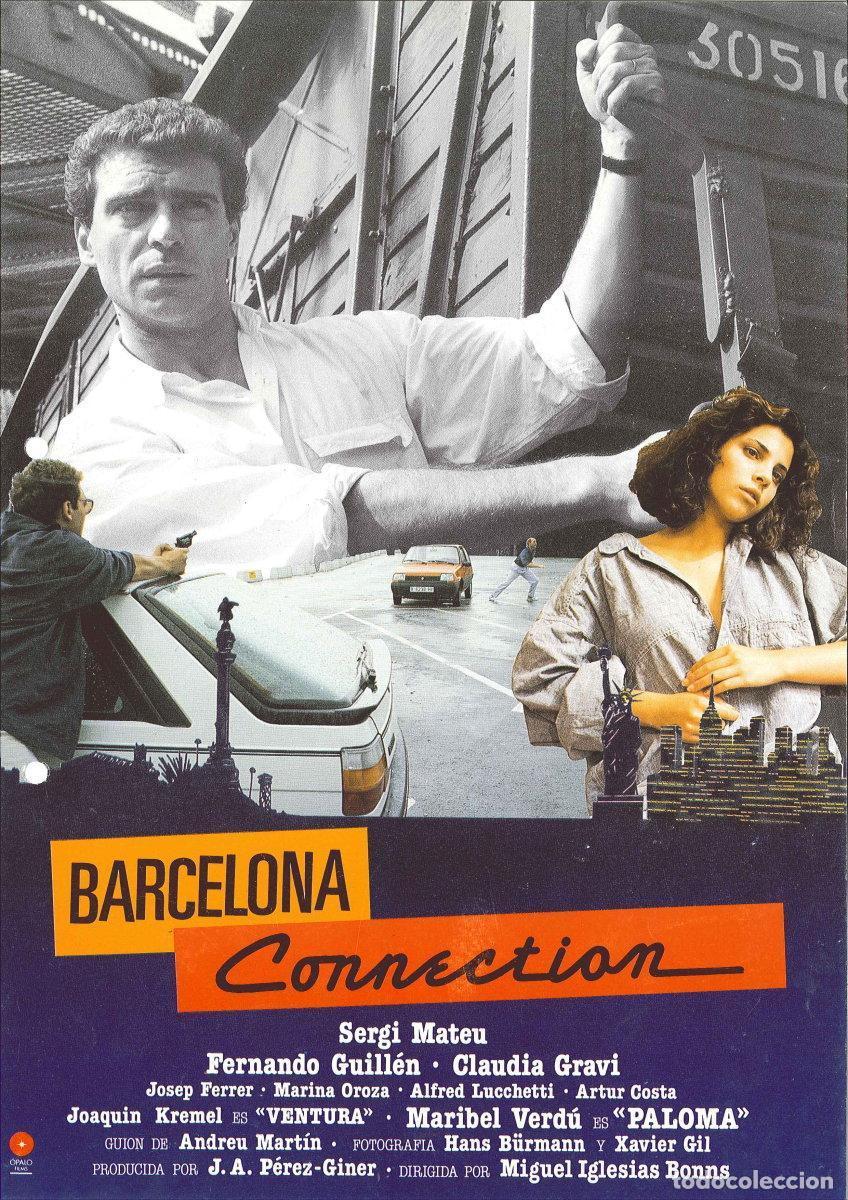 Cine: Tr&aacute;iler teaser pel&iacute;cula cine 35mm Barcelona Connection con Fernando Guill&eacute;n, Sergi Mateu, Pep Ferrer