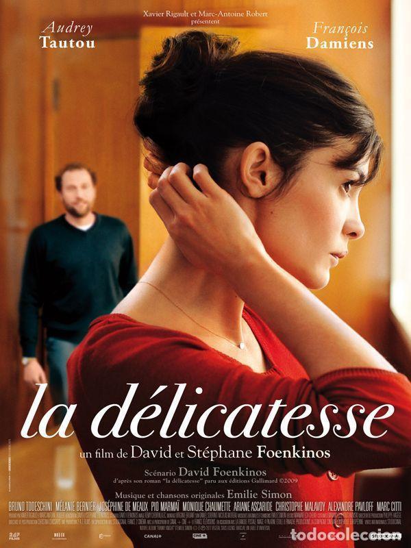 Cine: Tr&aacute;iler pel&iacute;cula cine 35mm La delicadeza (La d&eacute;licatesse) con Audrey Tautou, Fran&ccedil;ois Damiens