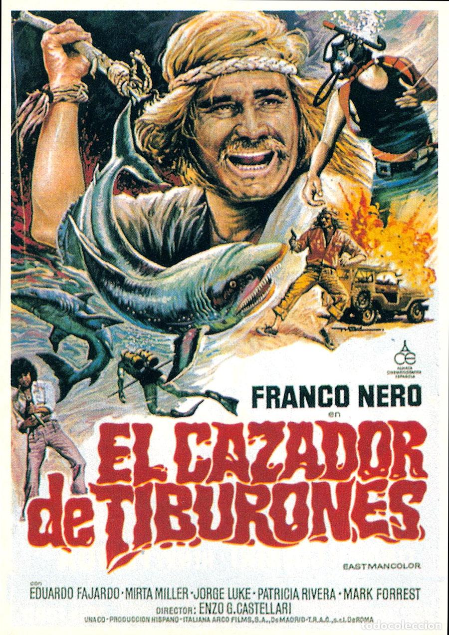 Cine: 35mm -++ Largometraje EL CAZADOR DE TIBURONES (SHARK HUNTER)++ Con FRANCO NERO