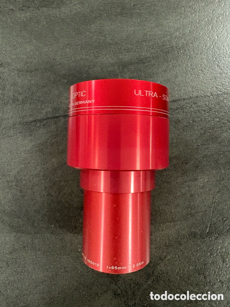 Cine: Objetivo lente para proyector de cine de 35mm ISCO ULTRA STAR HD PLUS serie roja foco 65mm