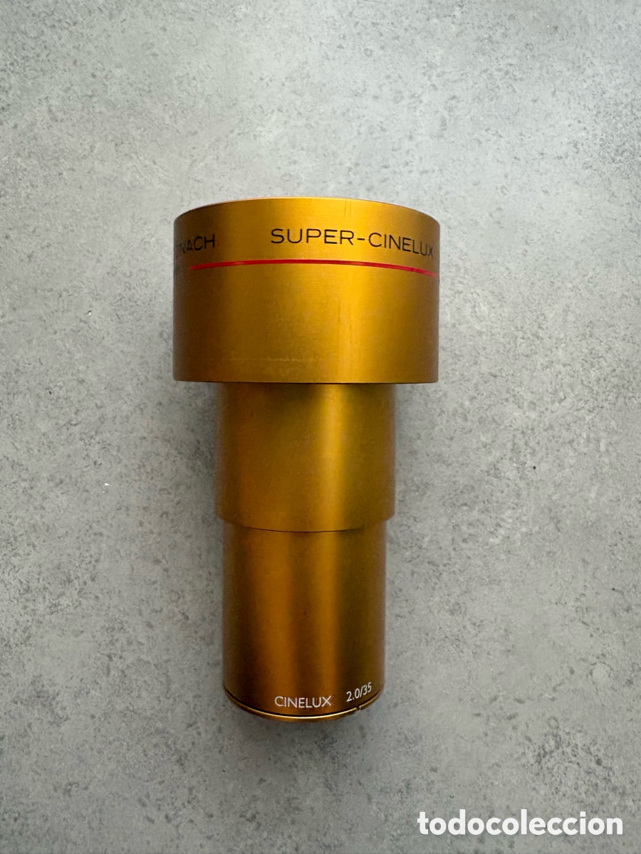 Cine: Lente objetivo Schneider Super Cinelux foco 35mm para proyector de pel&iacute;cula de cine de 35mm