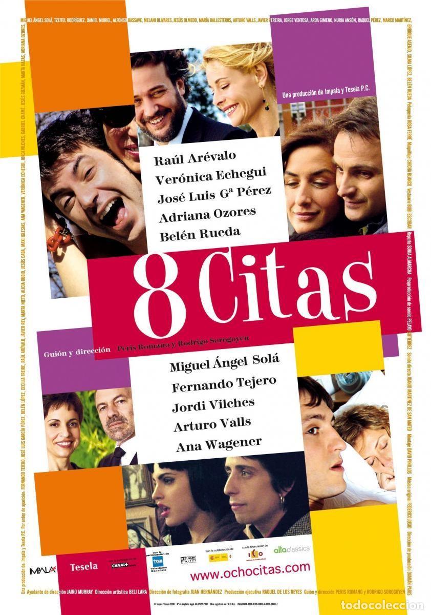 Cinema: OCHO CITAS. Pelicula largometraje en 35mm