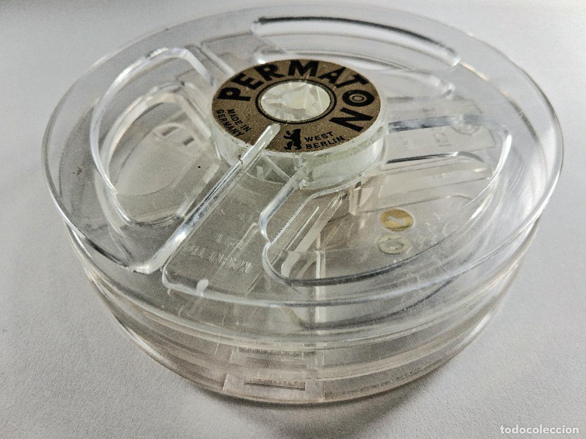 Cine: 3 Magnetic film tape reels