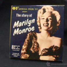Cine: THE STORY OF MARILYN MONROE - 8 MM BLACK & WHITE COMPLETE EDITION - OFFICIAL FILMS INC - ¿1961?. Lote 48661400