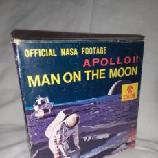 Cine: MAN ON THE MOON • APOLLO 11 • IMAGENES OFICIALES DE LA NASA 8MM.. Lote 375727684