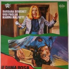Cine: LA DAMA ROSA MATA SIETE VECES (GIALLO / 1972 / LARGOMETRAJE)