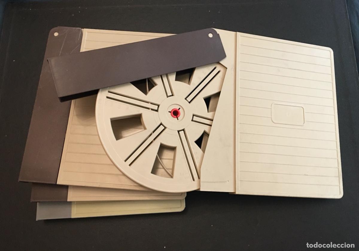 Cine: Lote de estuches y bobinas de 8mm