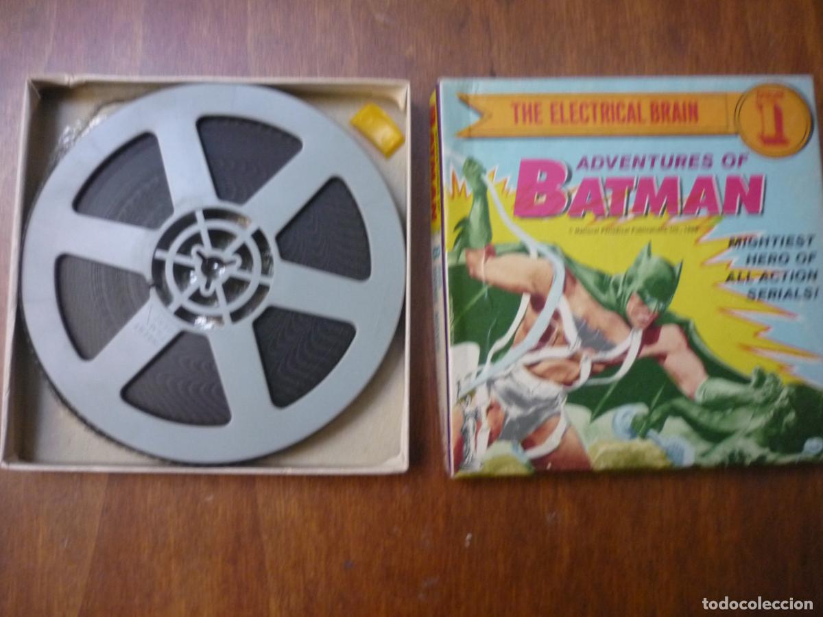 Cine: the adventures of batman episode 1 the electrical brain - peque&ntilde;a bobina 8 mm b/n