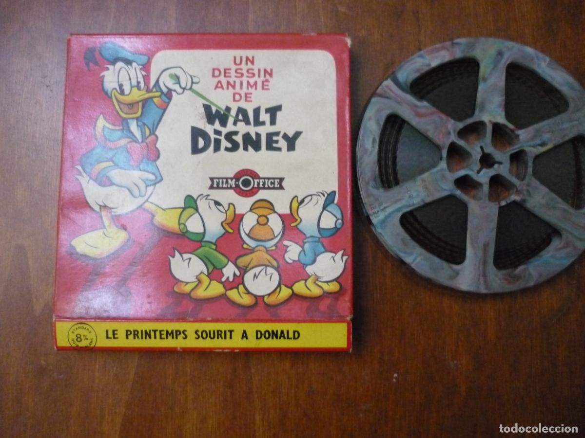 Cine: walt disney donald duck le printemps sourit a donald - peque&ntilde;a bobina 8 mm b/n