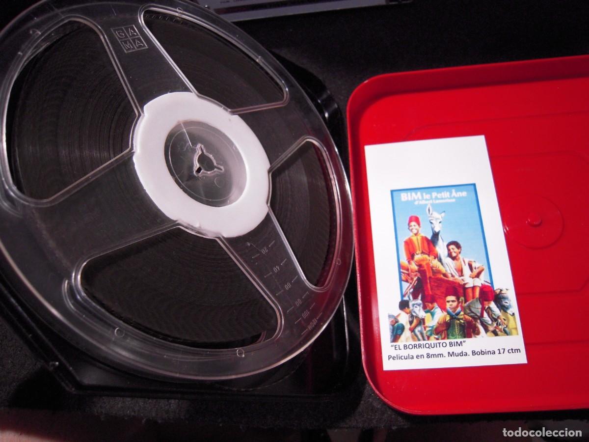 Cine: EL BORRIQUITO BIM Aventuras Pelicula de Cine en 8mm A&ntilde;os 60 Bobina de 17 ctm