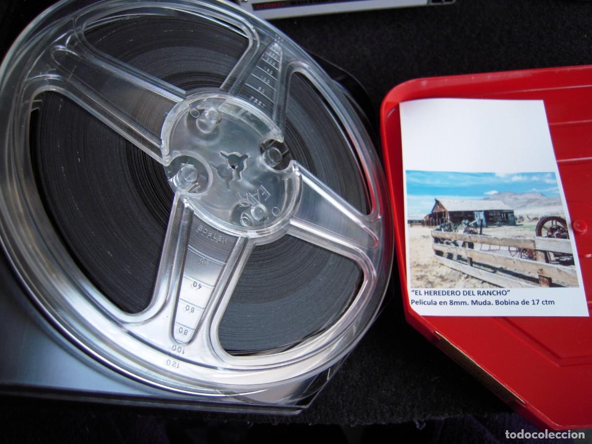 Cine: EL HEREDERO DEL RANCHO Aventuras Pelicula de Cine en 8mm A&ntilde;os 60 Bobina de 17 ctm