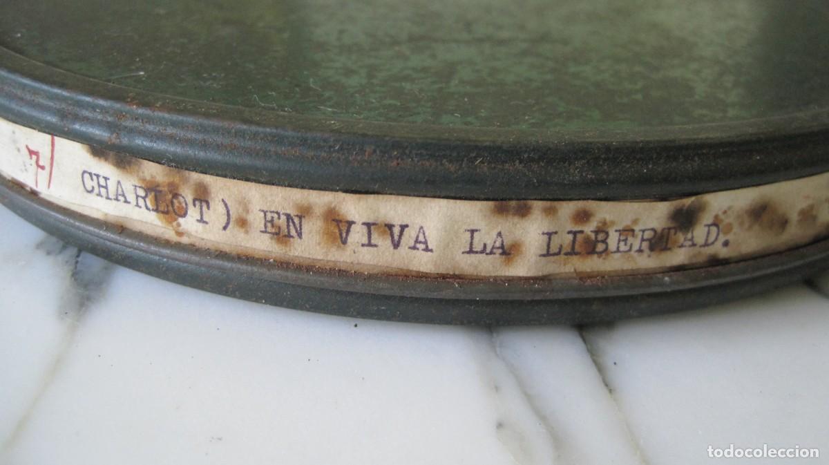 Cine: PEL&Iacute;CULA PATH&Eacute; BABY 9,5 MM - CHARLOT - VIVA LA LIBERTAD - CHARLES CHAPLIN - PATHEX - A&Ntilde;OS 20