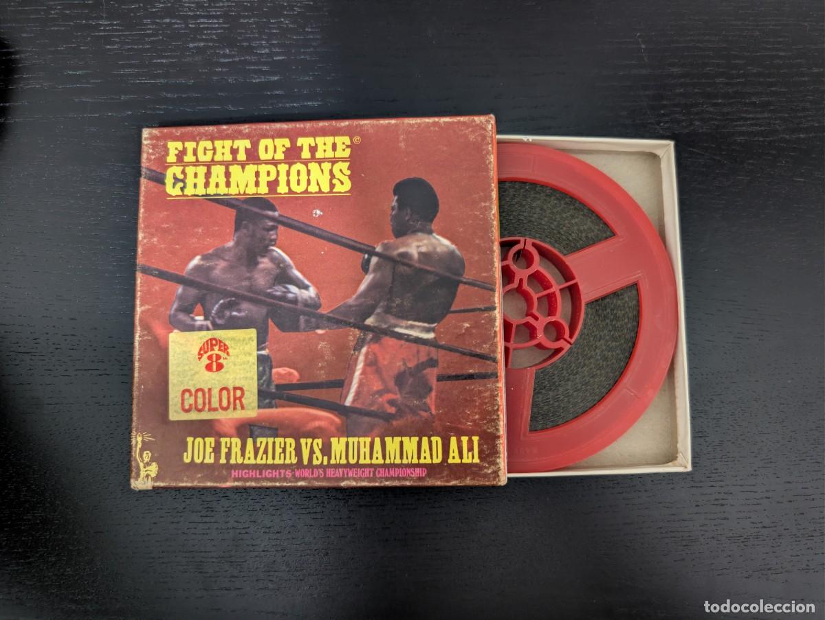 Cine: Joe Frazier vs Muhammad Ali Super 8mm Muda Color Boxeo