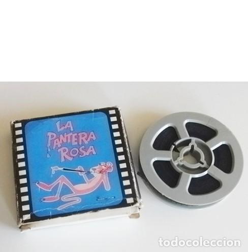 Cinema: LOS SUE&Ntilde;OS DE LA PANTERA ROSA PEL&Iacute;CULA 8 MM PARA PROYECTOR BIANCHI - DIBUJOS ANIMADOS HUMOR VINTAGE