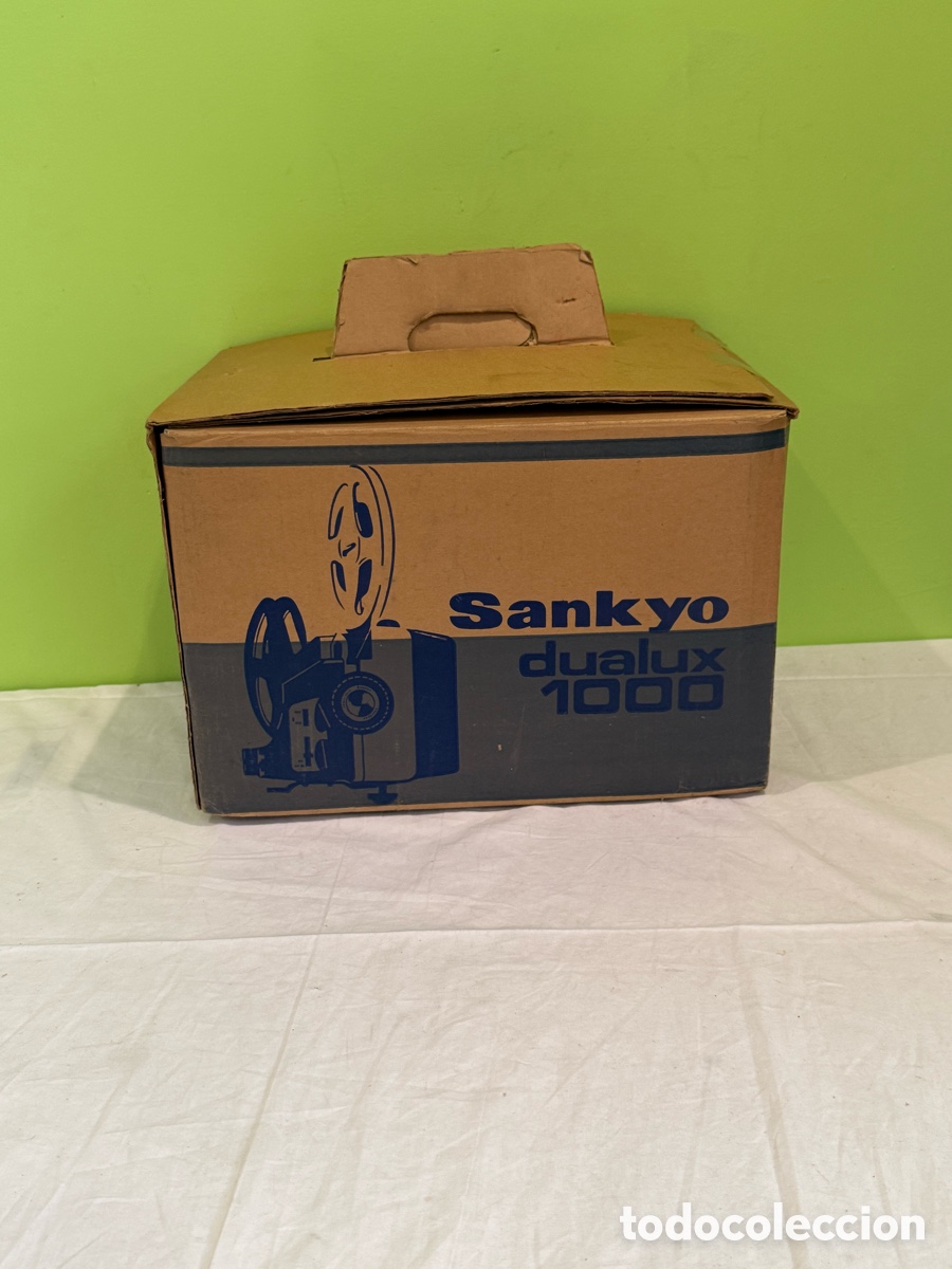 Cine: Proyector de cine Sankyo Dualux-1000 Super 8 / Regular 8 &ndash; Made in Japan, funcionando y en su caja