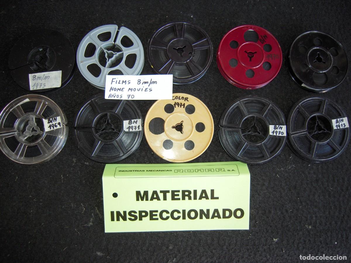 Cine: Lote 10 peliculas de Cine en 8mm Home Movies de los a&ntilde;os 70