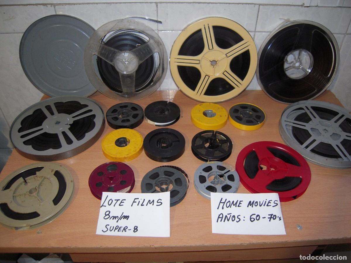 Kino: Gran Lote de 17 Peliculas de Cine 8mm + Super8 HOME MOVIES a&ntilde;os 60 y 70