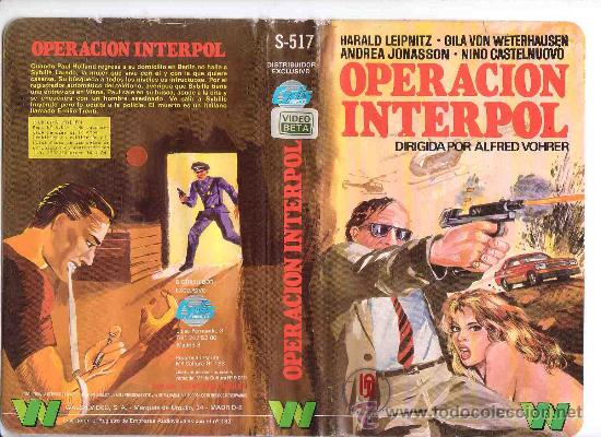 Cine: OPERACION INTERPOL / beta / preciosa edicion - Foto 1