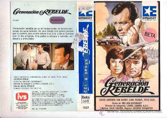 Cine: GENERACI&Oacute;N REBELDE (GENERATION) DE GEORGE SCHAEFER - / BETA - Foto 1