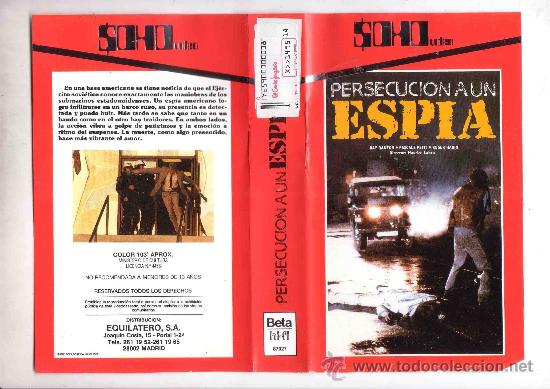 Cine: PERSECUCION A UN ESPIA / MAURICE LABRO / beta - Foto 1