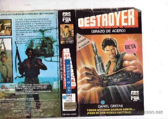 Cine: DESTROYER / BRAZO DE ACERO / beta - Foto 1