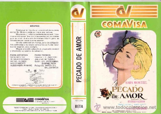 Cine: PECADO DE AMOR / 1 EDICION -beta - Foto 1