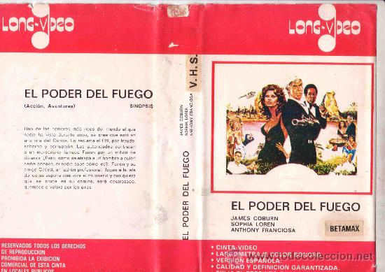 Cine: EL PODER DEL FUEGO / 1 EDICION BETA / - Foto 1