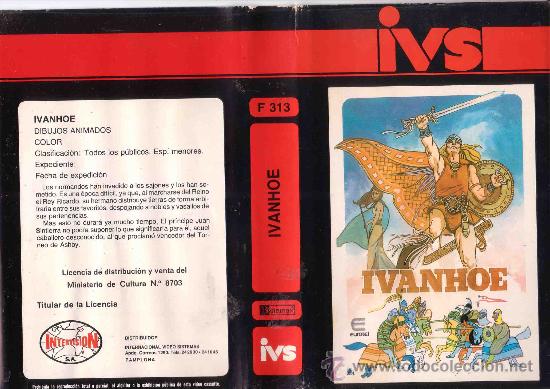 Cine: IVANHOE / 1 EDICION IVS /BETA - Foto 1
