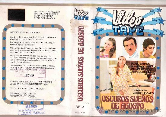 Cine: OSCUROS SUE&Ntilde;OS DE AGOSTO-SONIA BRUNO - Foto 1