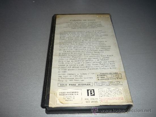Cine: CULPABLE SIN ROSTRO - MICHAEL YORK / BETA - Foto 3