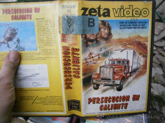 Cine: PERSECUCION EN CALIENTE-BETAMAX - Foto 1