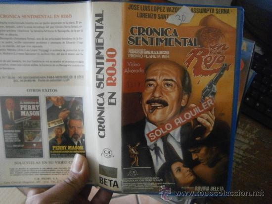 Cine: CRONICA SENTIMENTAL EN ROJO - Foto 1