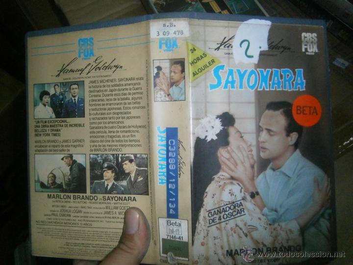 Cine: SAYONARA -BETA - Foto 1