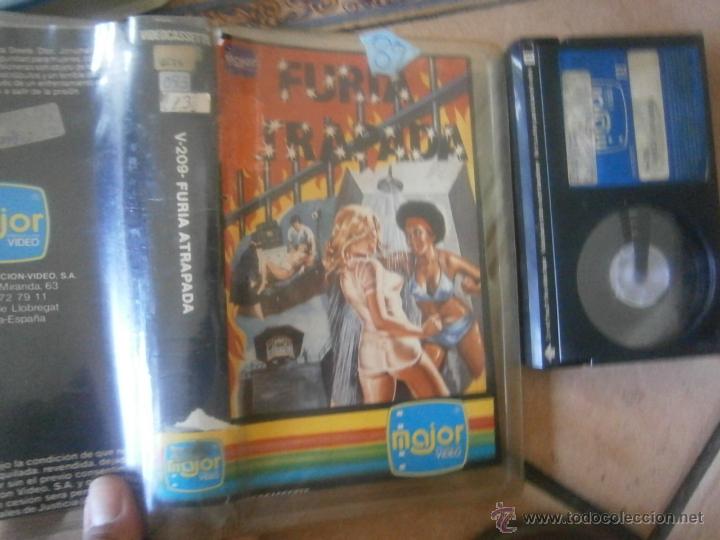 Cine: FURIA ATRAPADA -VHS vhs - Foto 1