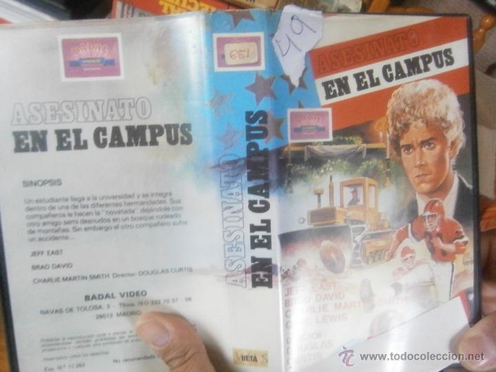 Cine: ASESINATO EN EL CAMPUS -BETA - Foto 1