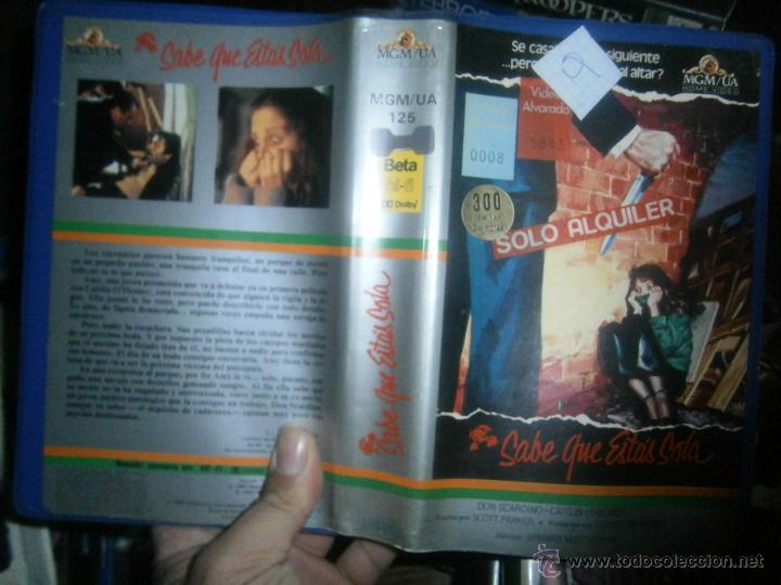 Cine: SABE QUE ESTAS SOLA -BETA - Foto 1