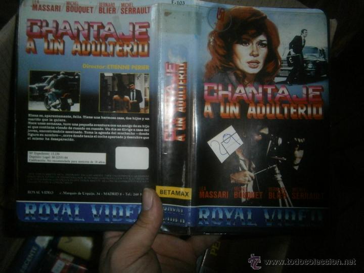 Cine: CHANTAJE A UN ADULTERIO -BETA - Foto 1