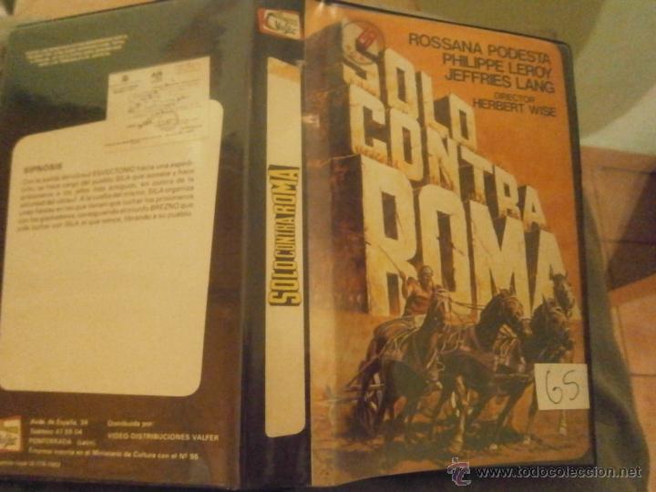 Cine: SOLO CONTRA ROMA -BETA - Foto 1
