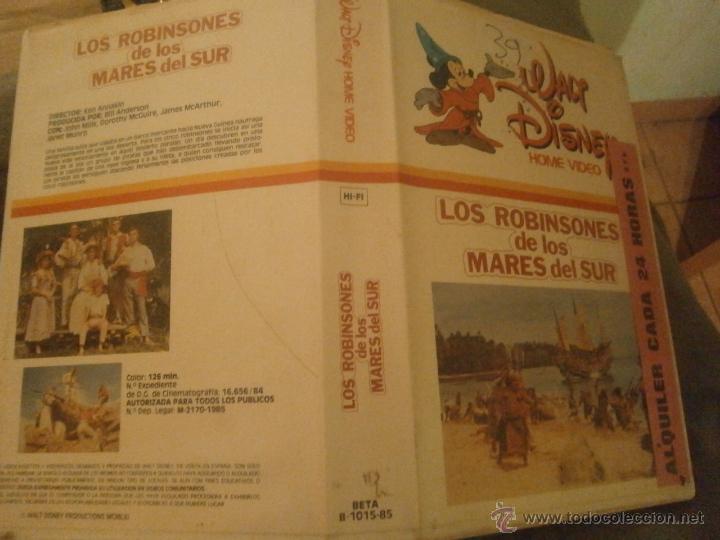 Cine: LOS ROBINSONES DE LOS MARES DEL SUR -BETA - Foto 1
