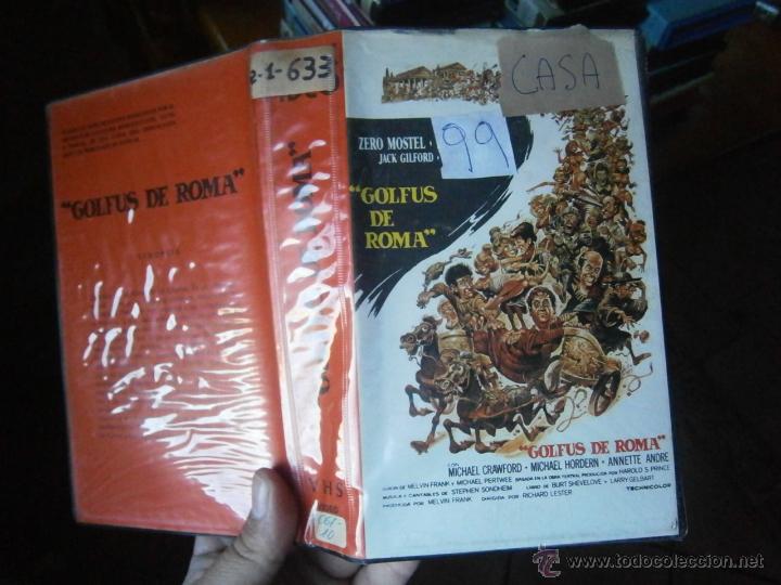 Cine: GOLFUS DE ROMA-VHS - Foto 1