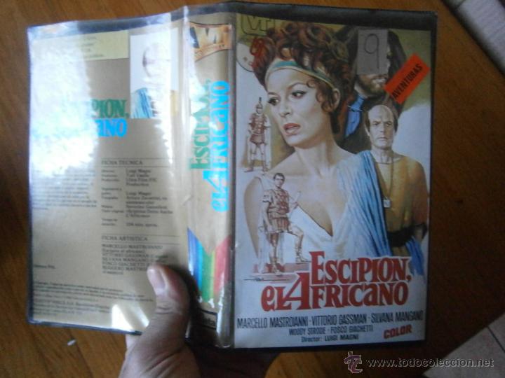 Cine: ESCORPION,EL AFRICANO-VHS - Foto 1