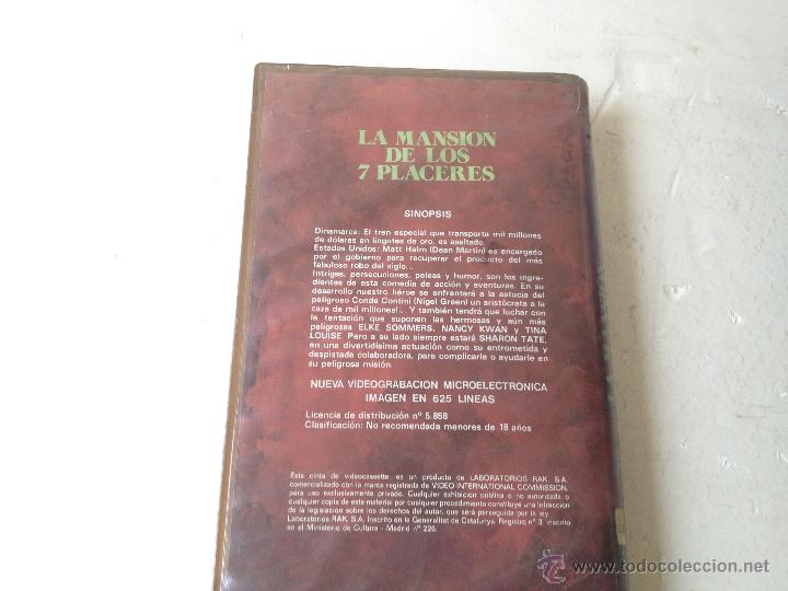 Cine: La mansion de los 7 placeres/beta original - Foto 3