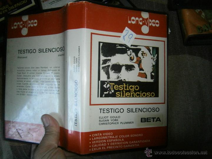 Cine: TESTIGO SILENCIOSO-BETA - Foto 1